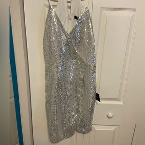 Lulus Midi Sparkly dress size XL